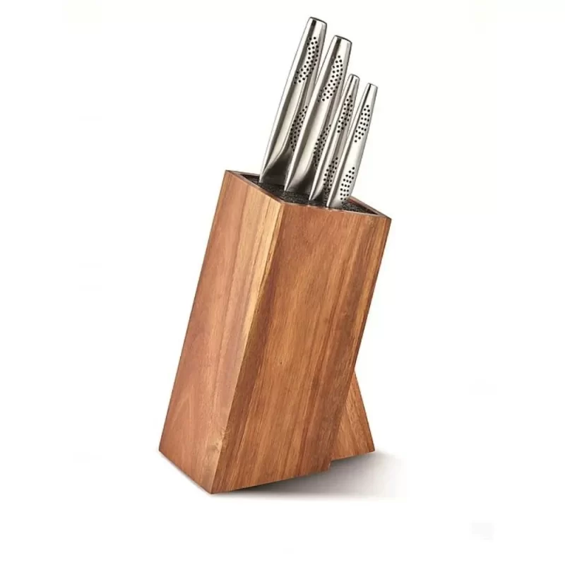 מעמד עץ למגירת סכינים - Arcosteel